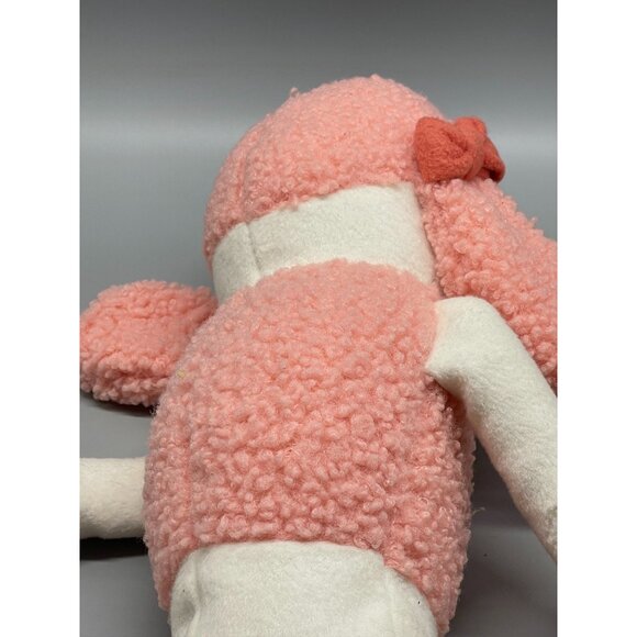 Pillow fort dog toy plush poodle bows throw pillow 2017 polyester pink READ - Picture 10 of 10